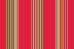 Texture lines pattern of fabric stripe vector with a vertical seamless textile background.