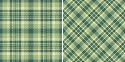 Seamless background texture of plaid pattern check with a tartan vector textile fabric.