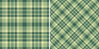 Seamless background texture of plaid pattern check with a tartan vector textile fabric.