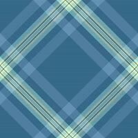 Textile texture plaid of fabric seamless vector with a check tartan pattern background.