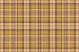 Check seamless vector of textile pattern fabric with a plaid background tartan texture.