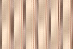 Seamless background fabric of stripe texture textile with a vertical vector pattern lines.