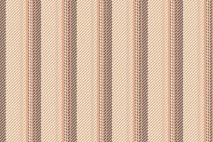 Seamless background fabric of stripe texture textile with a vertical vector pattern lines.