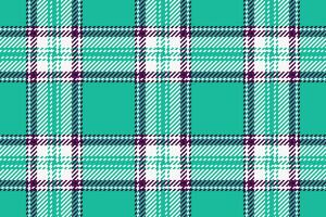 Background seamless tartan of pattern check texture with a plaid fabric textile vector. vector