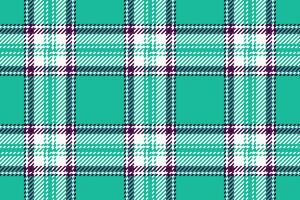 Background seamless tartan of pattern check texture with a plaid fabric textile vector. vector