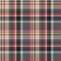 Seamless pattern of scottish tartan plaid. Repeatable background with check fabric texture. Vector backdrop striped textile print.