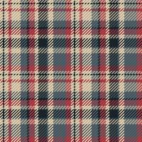 Seamless pattern of scottish tartan plaid. Repeatable background with check fabric texture. Vector backdrop striped textile print.