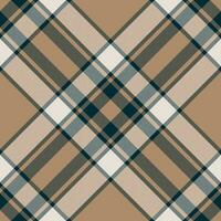 Plaid pattern vector. Check fabric texture. Seamless textile design for clothes, paper print. vector