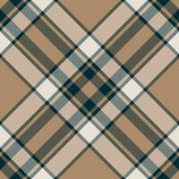 Plaid pattern vector. Check fabric texture. Seamless textile design for clothes, paper print. vector