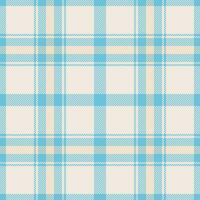 Plaid seamless pattern. Check fabric texture. Vector textile print.