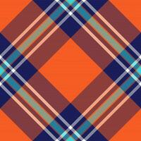 Plaid fabric vector of background texture textile with a seamless check pattern tartan.