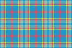 Fabric background pattern of check vector texture with a seamless tartan plaid textile.