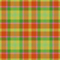 Seamless textile fabric of vector plaid texture with a pattern check background tartan.
