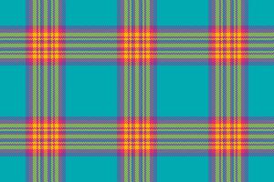 Seamless vector check of pattern background plaid with a tartan texture textile fabric.