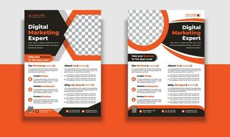 Corporate Business Flyer Design Template, Flyer Design Layout Template in A4, Vector Flyer Design Template, flyer design template vector design.