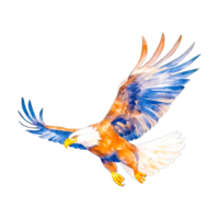 calvo águila pájaro halcón zopilote ai generativo png