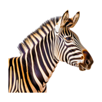 zebra animais ai generativo png