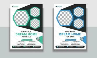 Real Estate Flyer, Corporate Real Estate Template, Unique Flyer Design, Vector Flyer, Print Ready Template, Home Selling Advertisement, Editable Home sale Flyer Template.