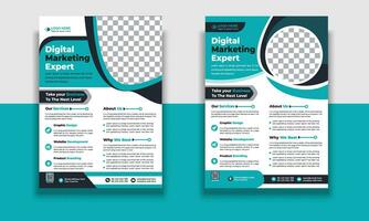 Corporate Business Flyer Design Template, Flyer Design Layout Template in A4, Vector Flyer Design Template, flyer design template vector design.