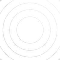 White Circular Trendy Elegant Abstract Background Vector Illustration