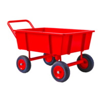 garden wagon ai generative png