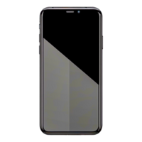 realistic smartphone front ai generative png