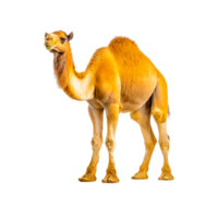 bruin kameel dromedaris ai generatief png