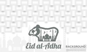 Eid al adha abstract background vector