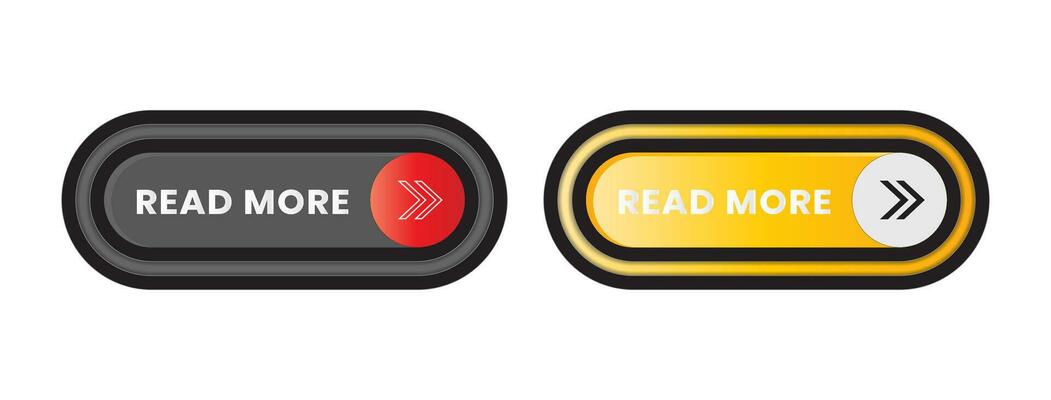 Modern Read More button icon
