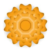 Flower icons in a trendy flat style isolated with a white background. Can be used for coloring book elements. Vector illustration.