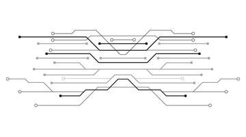 circuit board technology background. future electronics tech concept. movement. vector illustration element