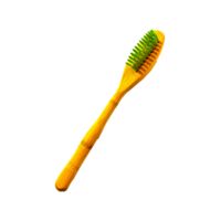 bambou brosse à dents ai génératif png