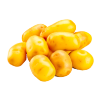 amarillo papas ai generativo png