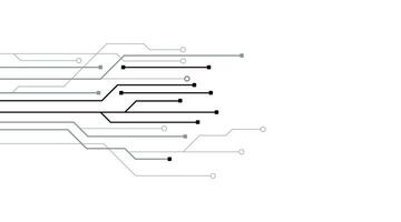 circuit board technology background. future electronics tech concept. movement. vector illustration element