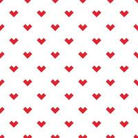 Love heart seamless pattern design vector background. Seamless pattern on Valentine's day. The seamless texture with heart.