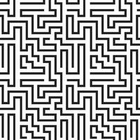 delicate pattern outlines the walls of the labyrinth vector