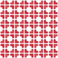 Love heart seamless pattern design vector background. Seamless pattern on Valentine's day. The seamless texture with heart.