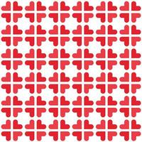 Love heart seamless pattern design vector background. Seamless pattern on Valentine's day. The seamless texture with heart.