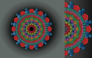 Backgraound mandala Design Template Vector