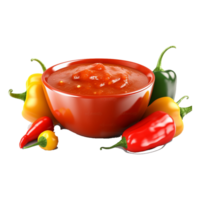 sucré le Chili sauce ai génératif png