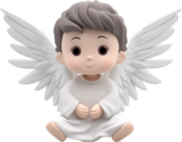 ángel png con ai generado.