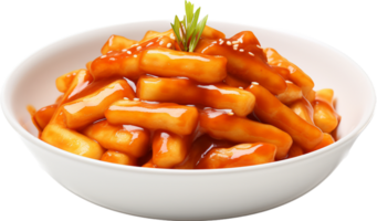 tteokbokki png com ai gerado.