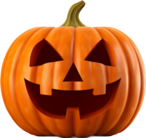 halloween pumpa png med ai genererad.