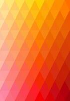 Triangle shape pattern. Red, orange, yellow gradient. Abstract background. Texture design for publications, covers, posters, flyers, brochures, banners, backdrops, walls. Vector illustration.