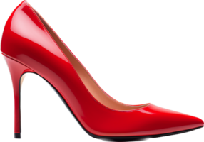 High heels png with AI generated.