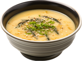 Miso Suppe png mit ai generiert.