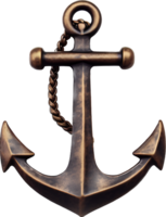 Anchor png with AI generated.