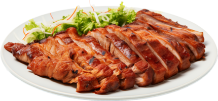 Samgyeopsal png with AI generated.