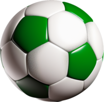 Soccer ball png with AI generated.