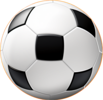 Soccer ball png with AI generated.